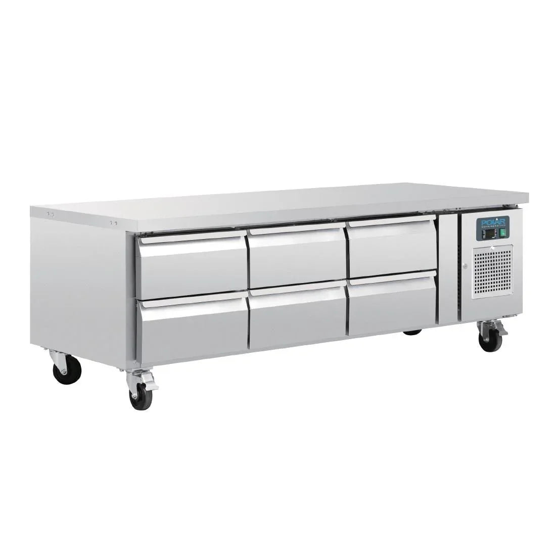 DA465 Polar U-Series Six Drawer Chef Base Fridge - JD Catering Equipment Solutions Ltd