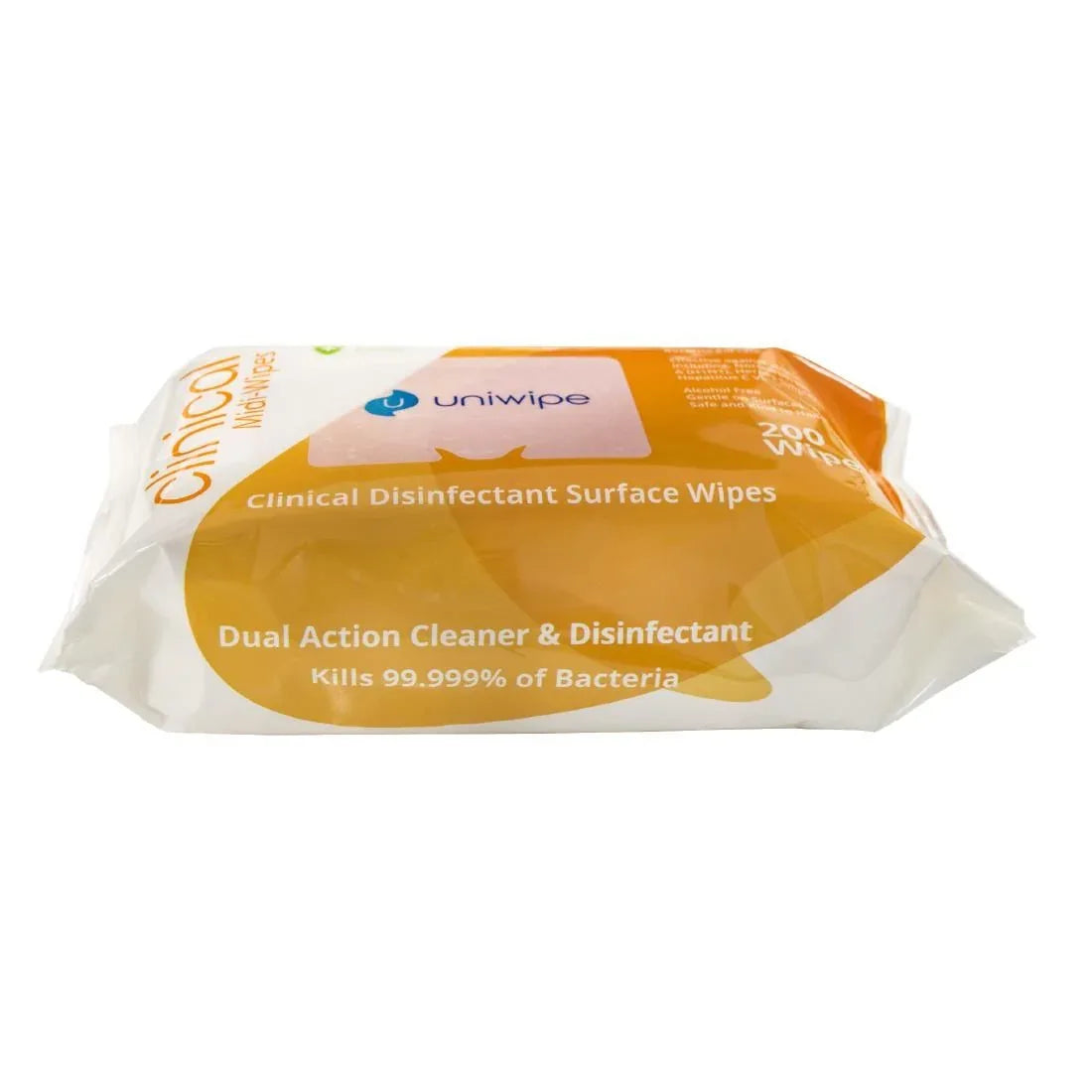 DF234 Uniwipe Clinical Disinfectant Surface Wipes (Pack of 200) - JD Catering Equipment Solutions Ltd