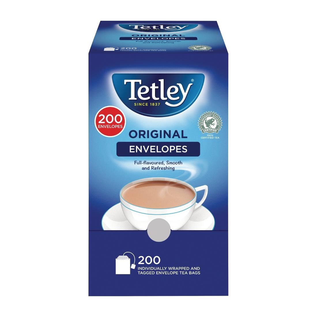 DF609 Tetley Black Tea Envelopes (Pack of 200)