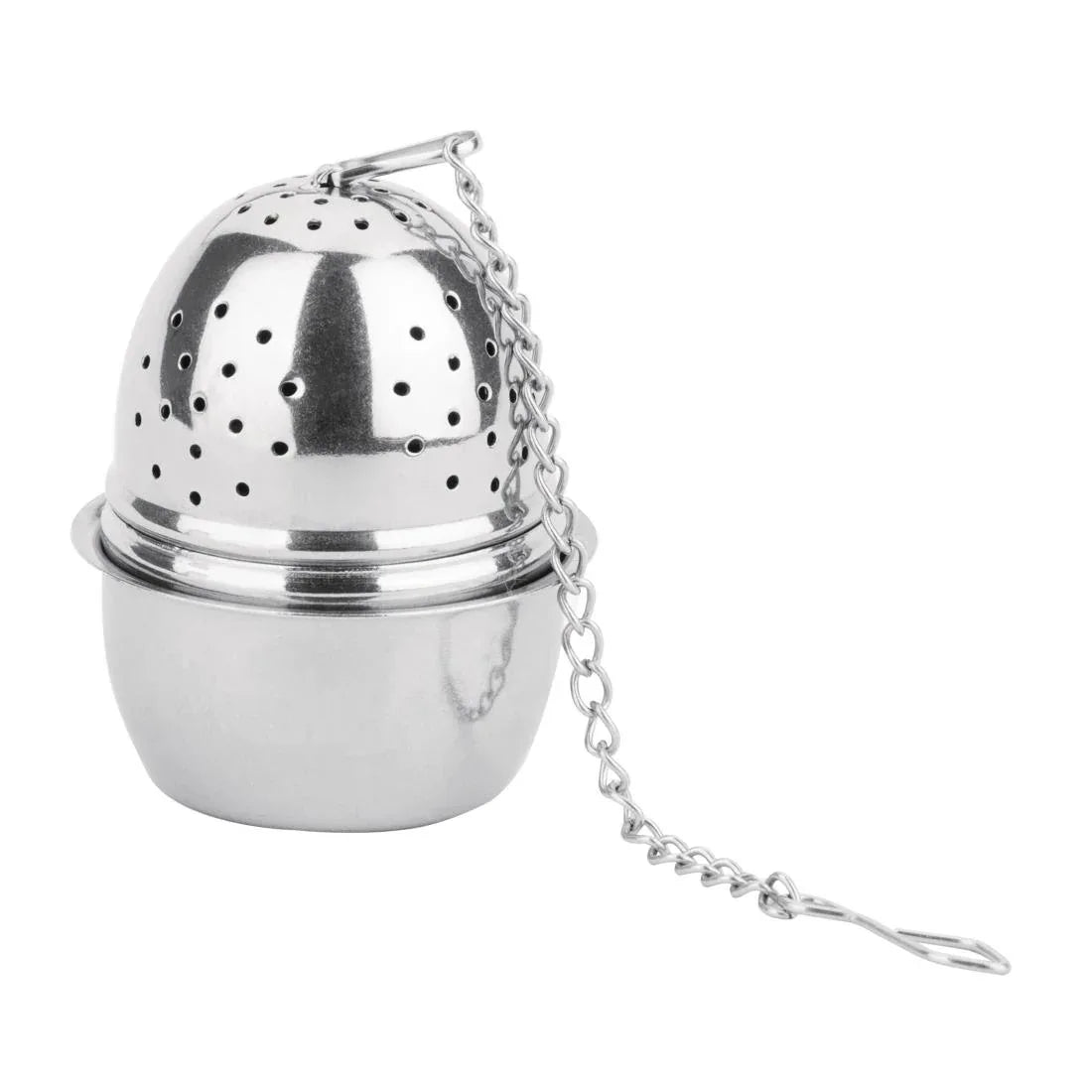 DF898 Olympia Oval Stainless Steel Tea Strainer 40(Ø) x 55(H)mm - JD Catering Equipment Solutions Ltd