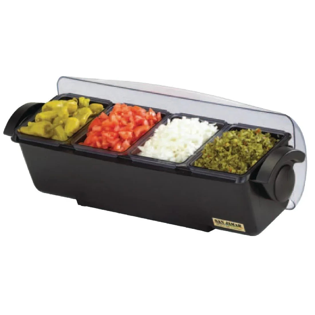 DM112 San Jamar Condiment Dispenser 4 Tray