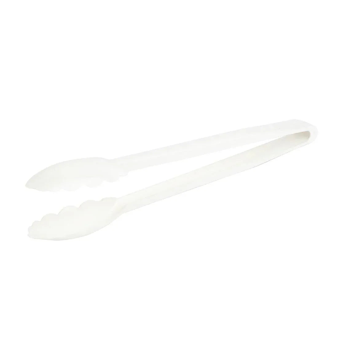 DR320 Matfer Bourgeat Exoglass Tongs White 12" - JD Catering Equipment Solutions Ltd