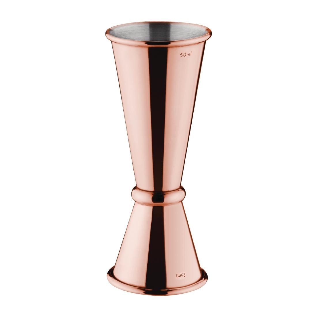 DR606 Olympia Banded Jigger Copper