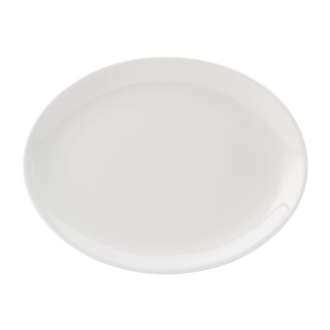 DY324 Utopia Titan Oval Plates White 240mm (Pack of 24)