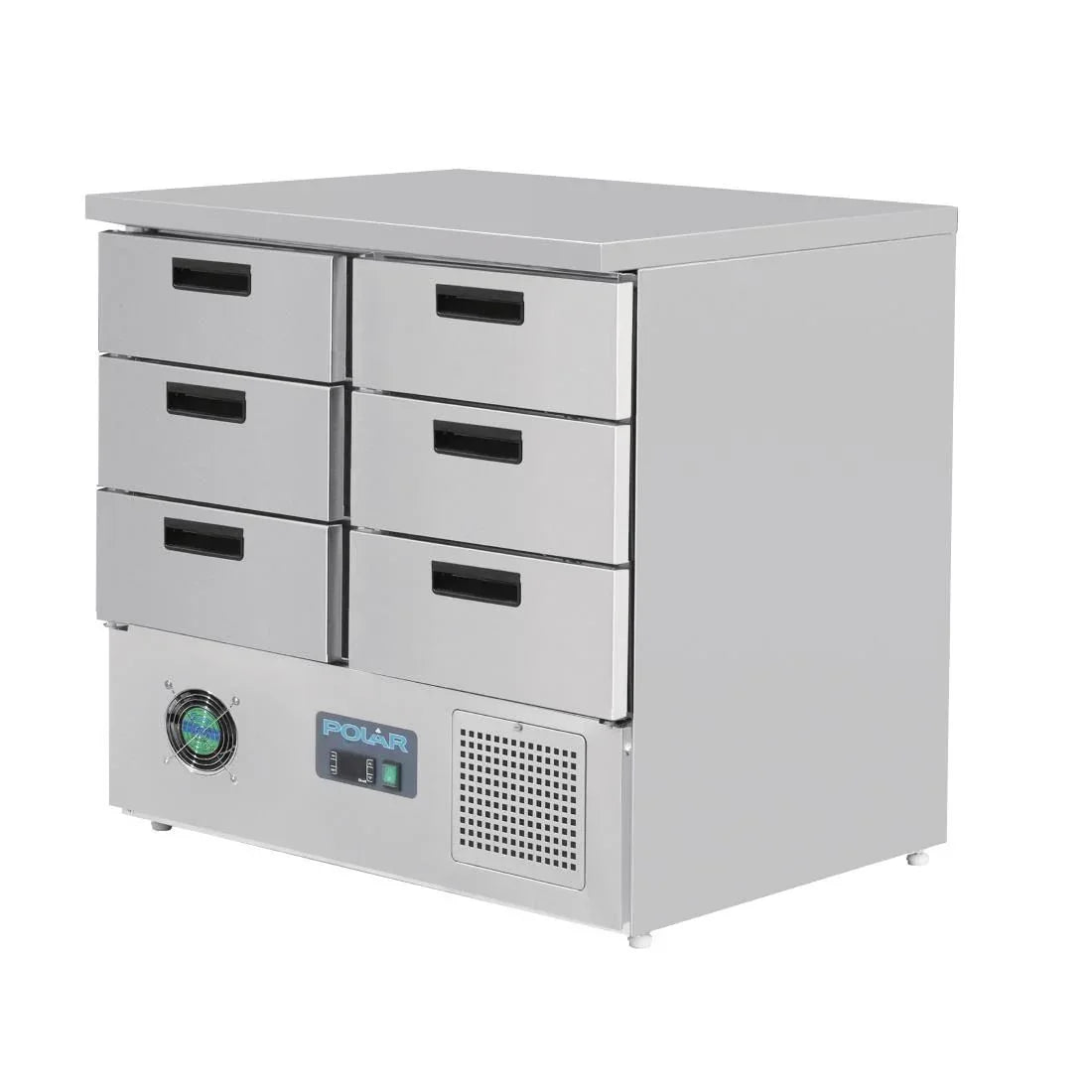 FA440 Polar G-Series Refrigerated Counter with 6 Drawers 240Ltr - JD Catering Equipment Solutions Ltd