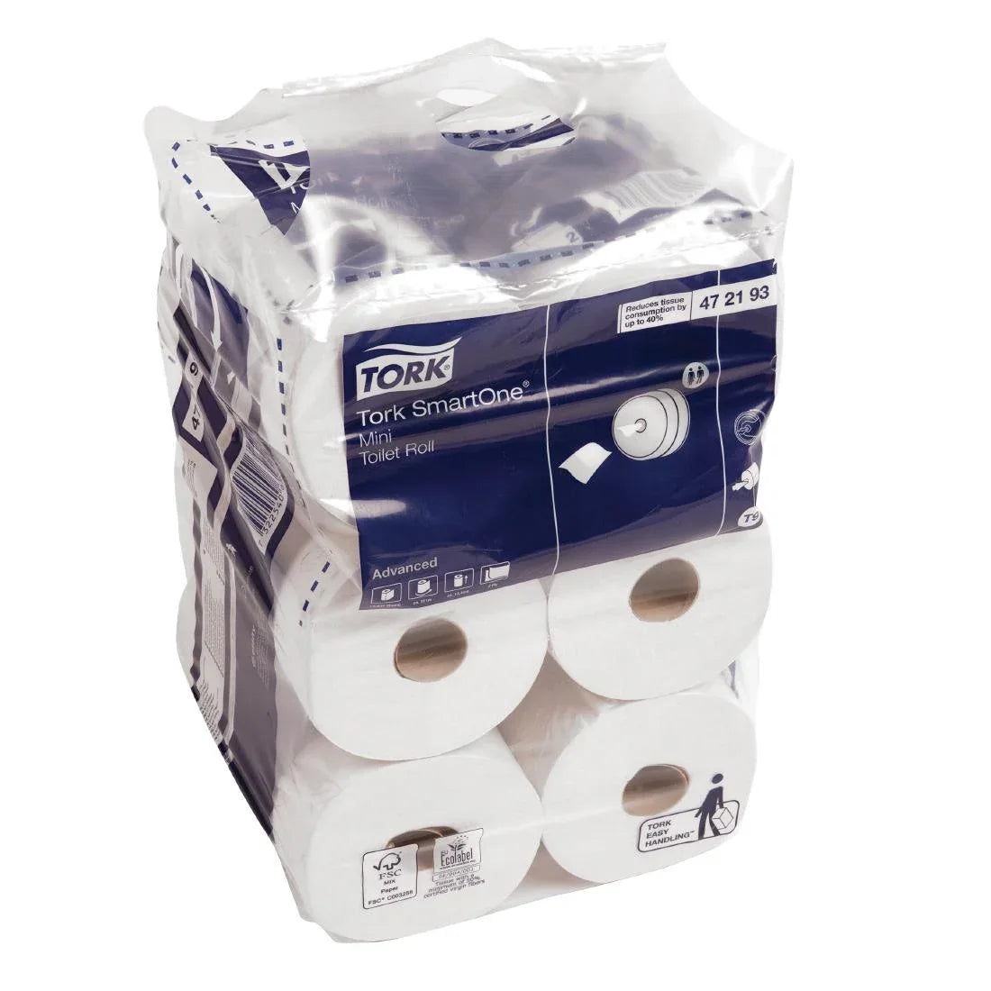 FA700 Tork SmartOne Mini Toilet Rolls (Pack of 12) - JD Catering Equipment Solutions Ltd