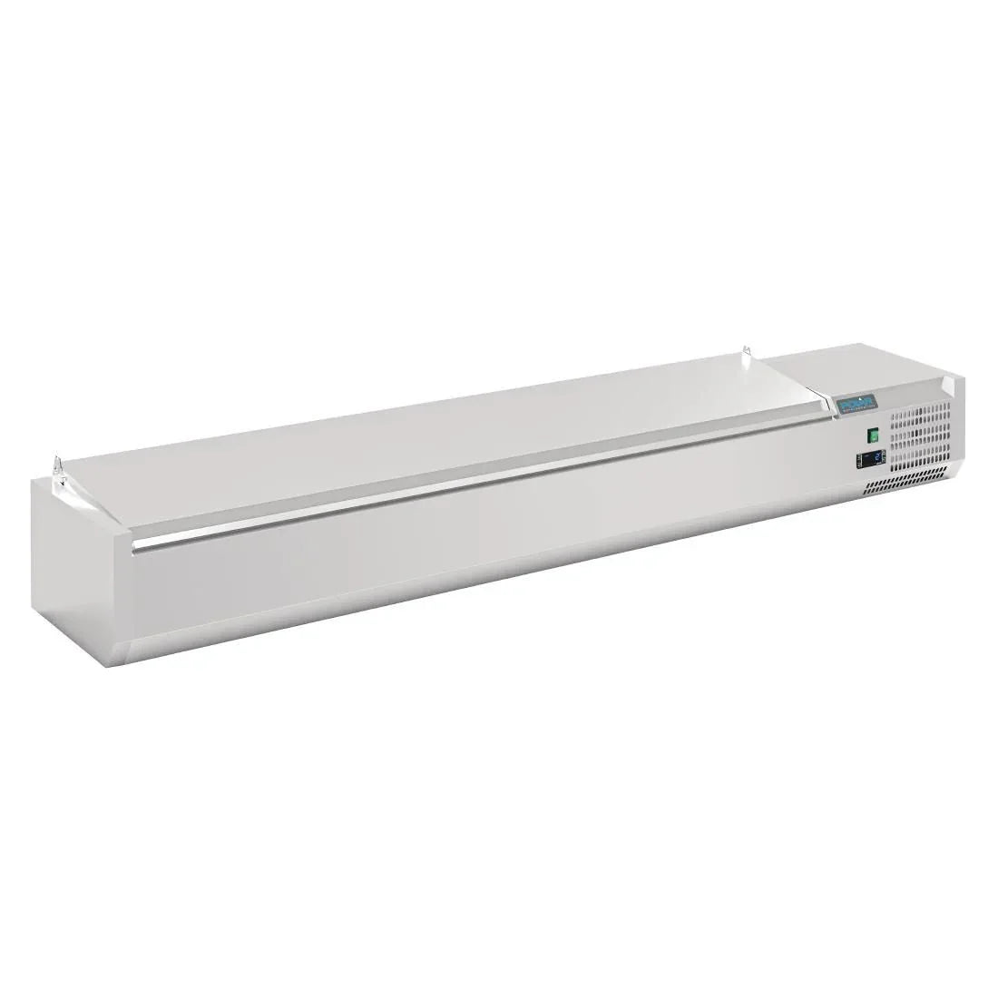 FA857 Polar G-Series Countertop Prep Fridge with Lid 10x 1/4GN - JD Catering Equipment Solutions Ltd