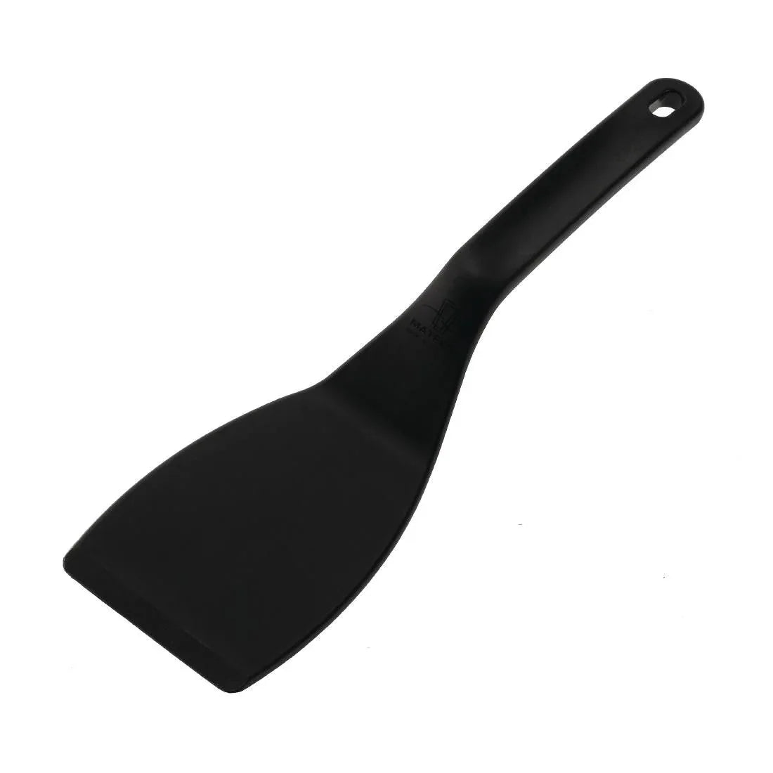 FA969 Matfer Bourgeat Pelton Exoglass Spatula 12" Black - JD Catering Equipment Solutions Ltd