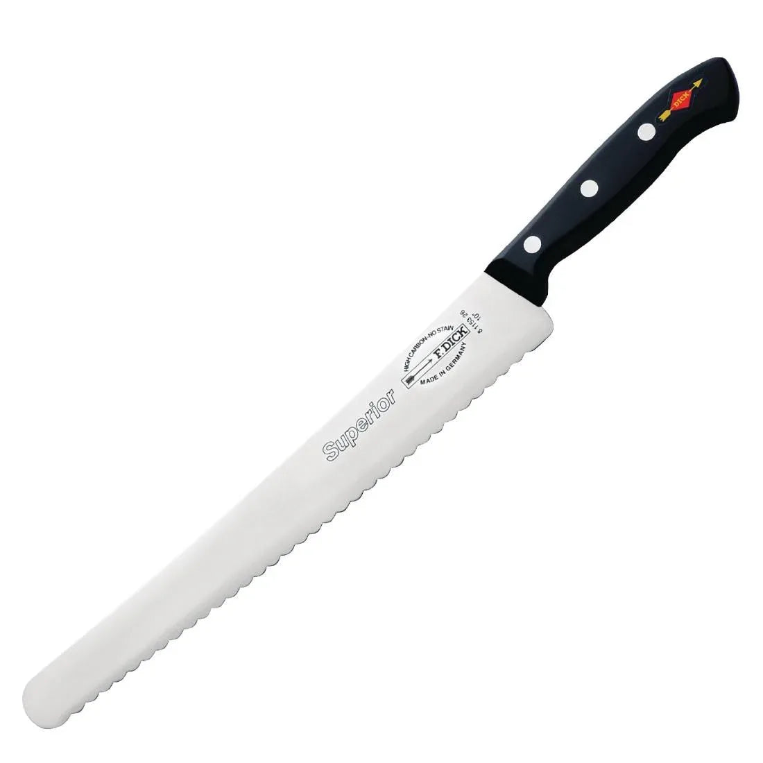 FB054 Dick Superior Bread Knife 10" - JD Catering Equipment Solutions Ltd