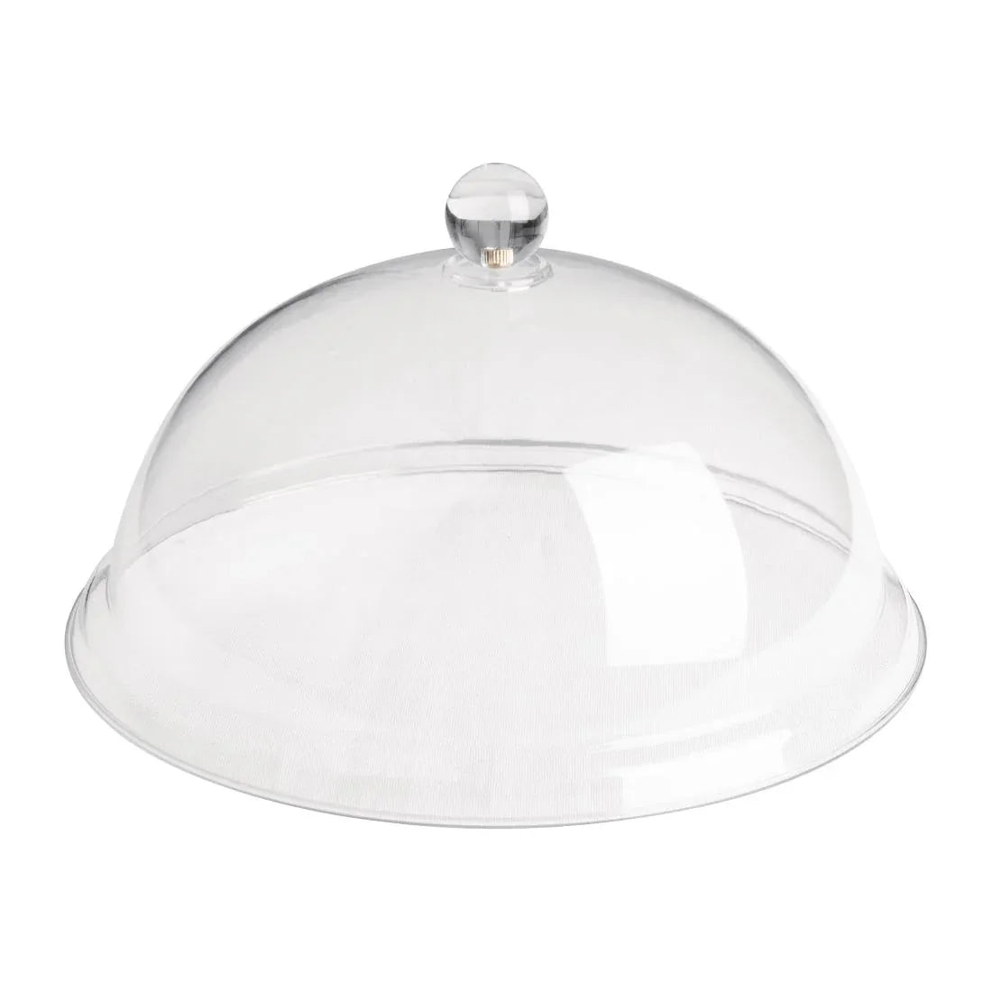 FE471 Olympia Kristallon PC Domed Cover Clear 260(Ø) x 115(H)mm - JD Catering Equipment Solutions Ltd