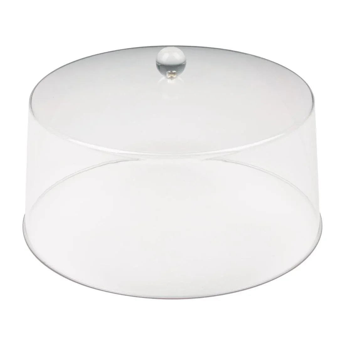 FE473 Olympia Kristallon Polycarbonate Display Cover Clear 308(Ø) x 190(H)mm - JD Catering Equipment Solutions Ltd