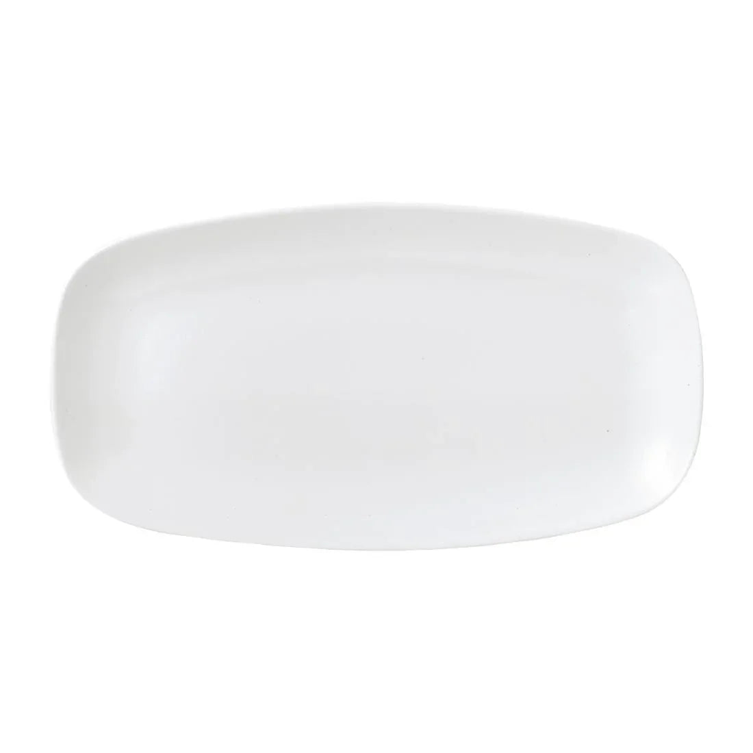 FJ825 Vellum White Chefs' Oblong Plate No. 4 13 7/8 x 7 3/8 " (Box 6) - JD Catering Equipment Solutions Ltd