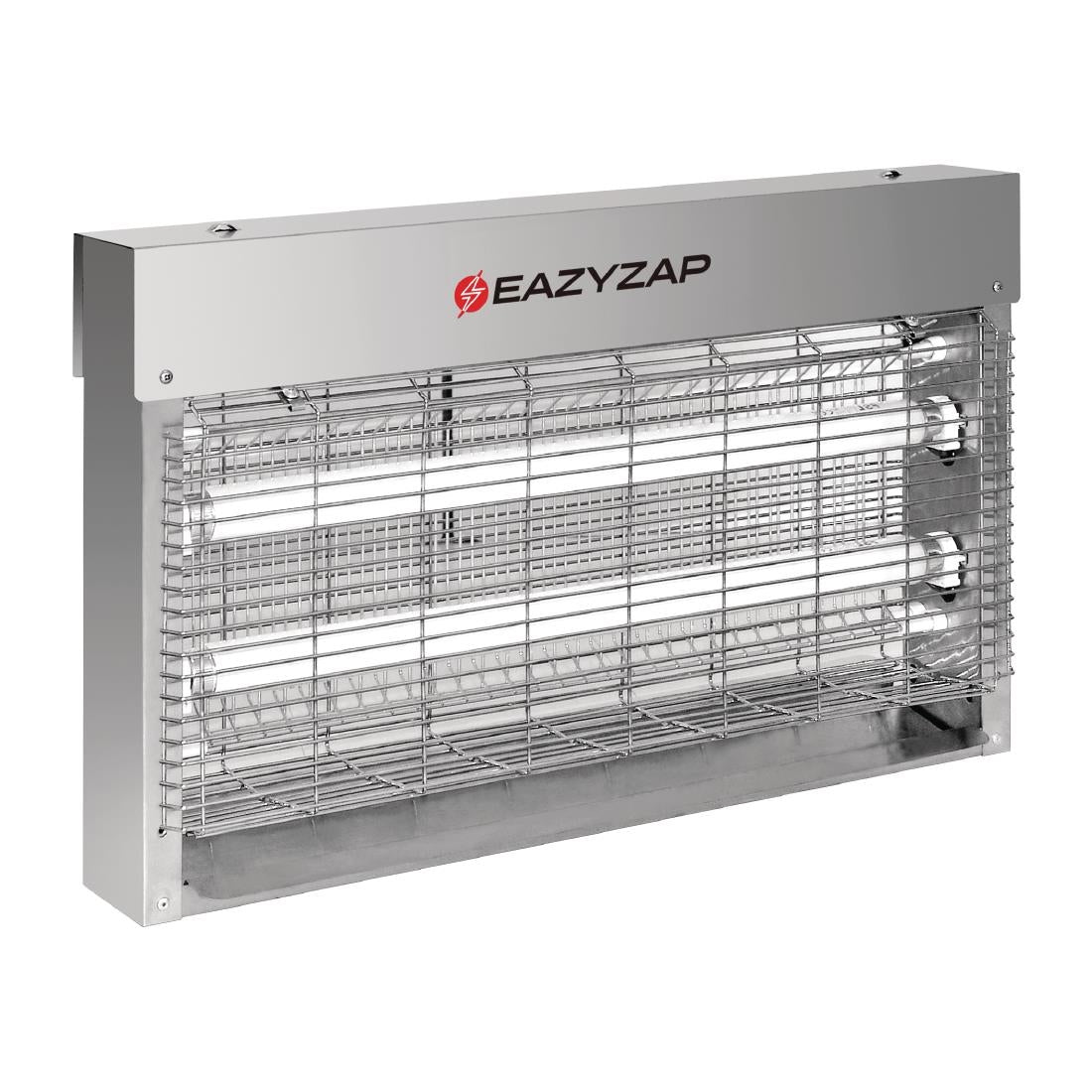 FP985 Eazyzap Energy Efficient Stainless Steel LED Fly Killer 150m²