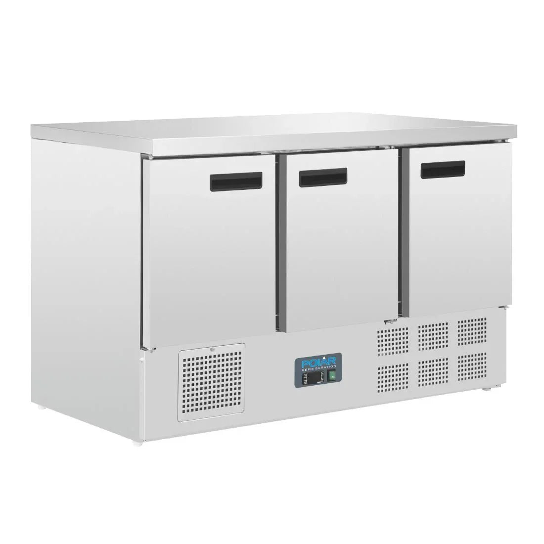 G622 Polar G-Series Triple Door Counter Fridge 368Ltr - JD Catering Equipment Solutions Ltd
