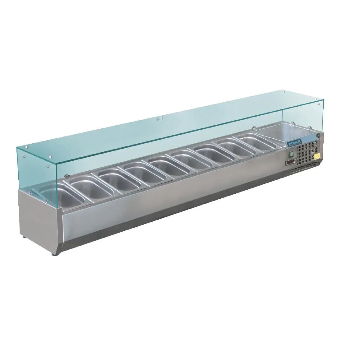 GD878 Polar G-Series Countertop Prep Fridge 9x 1/3GN - JD Catering Equipment Solutions Ltd
