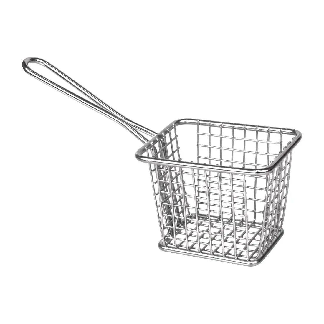 GG866 Olympia Chip basket Square with handle - JD Catering Equipment Solutions Ltd