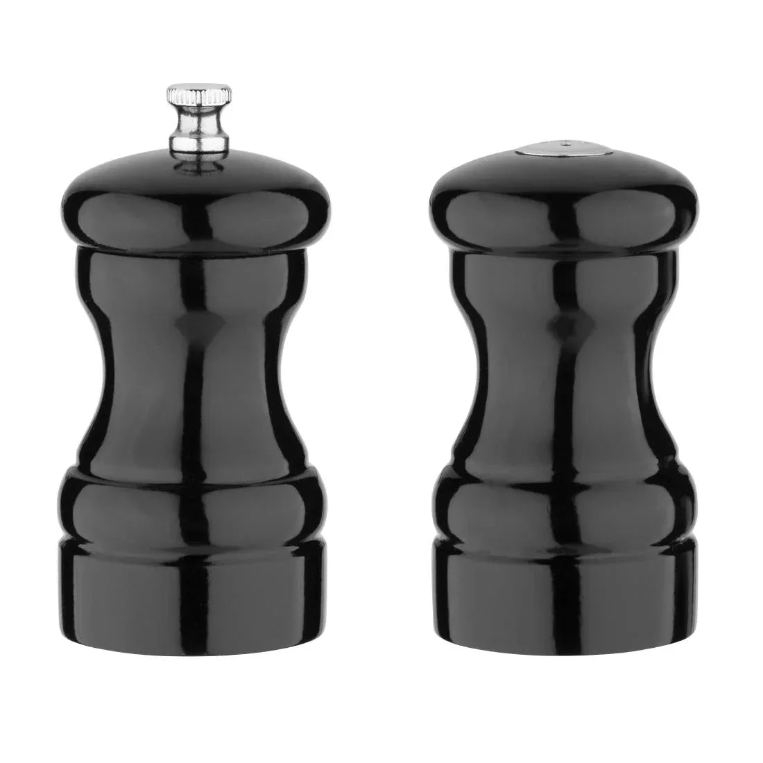 GL087 Salt and Pepper Set Black - JD Catering Equipment Solutions Ltd