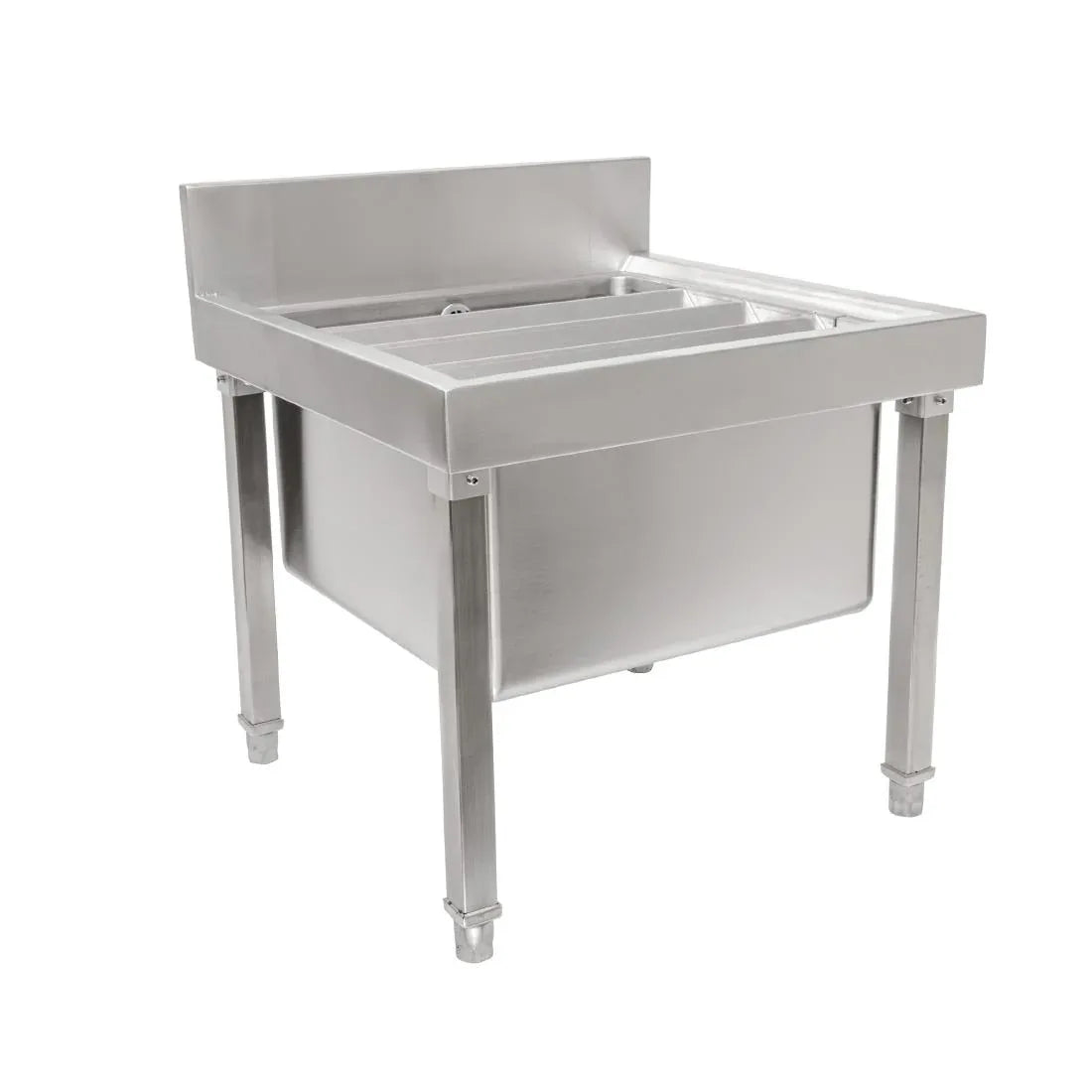 GL281 Vogue Stainless Steel Mop Sink - JD Catering Equipment Solutions Ltd