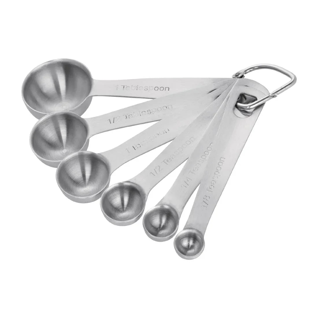 GL873 Vogue Measuring Spoons Set of 6 - JD Catering Equipment Solutions Ltd