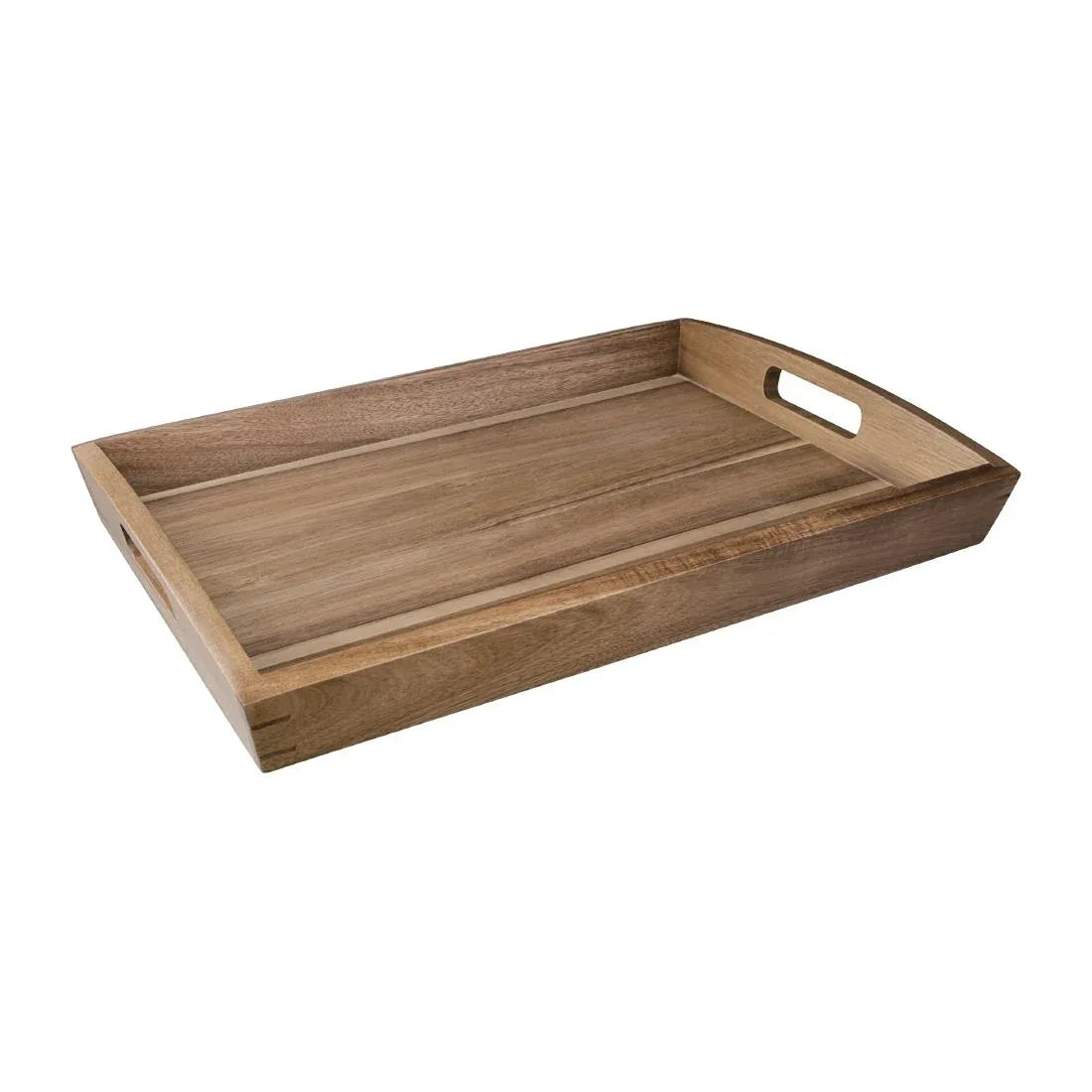 GM266 Olympia Large Acacia Wood Butler Tray 510mm - JD Catering Equipment Solutions Ltd