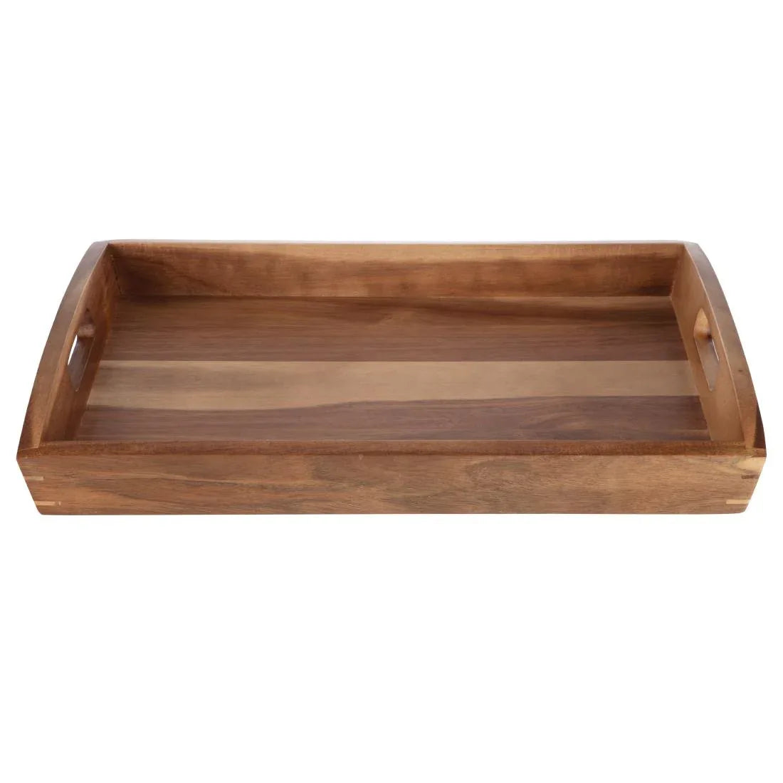 GM266 Olympia Large Acacia Wood Butler Tray 510mm - JD Catering Equipment Solutions Ltd