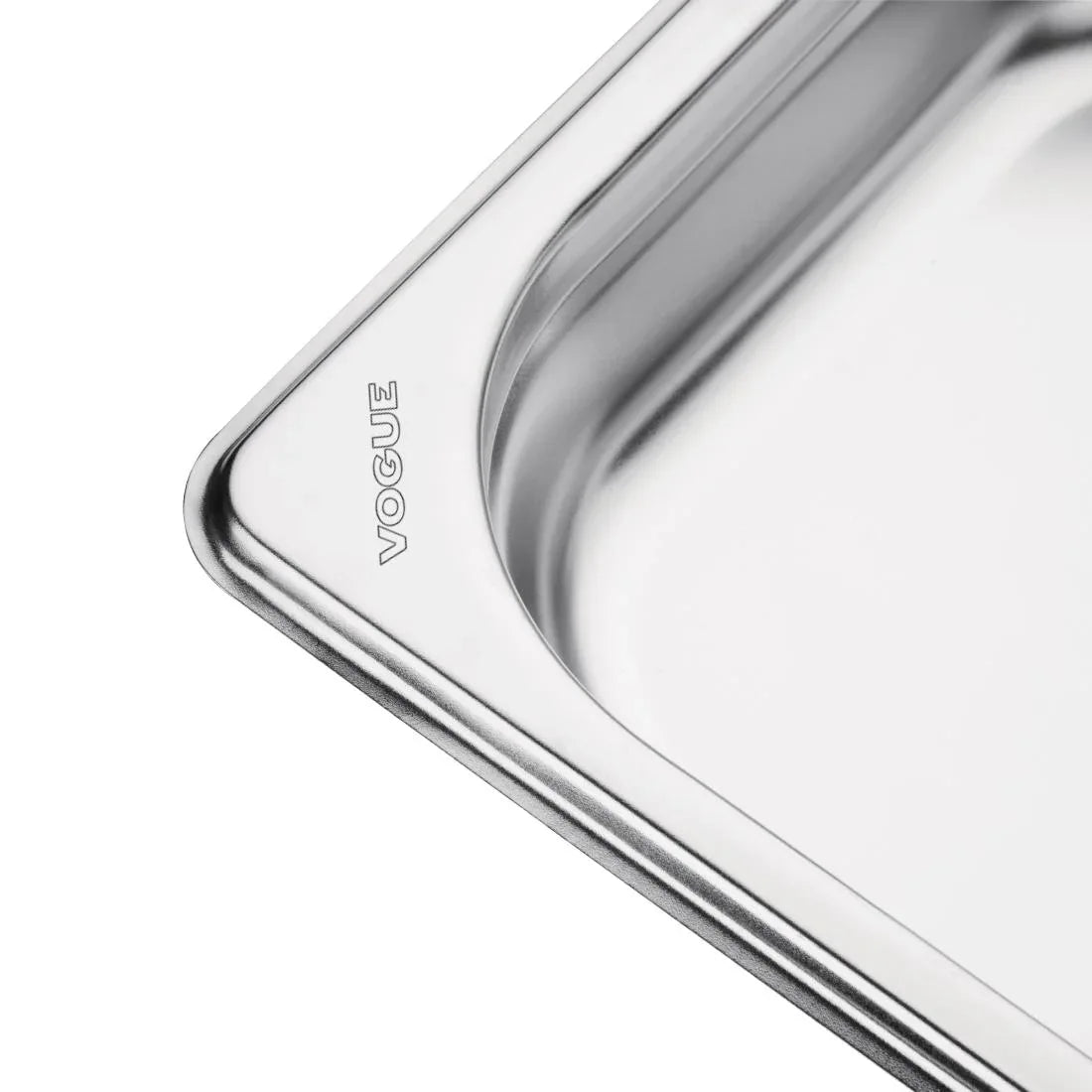 GM311 Vogue Stainless Steel 1/3 Gastronorm Pan 40mm - JD Catering Equipment Solutions Ltd