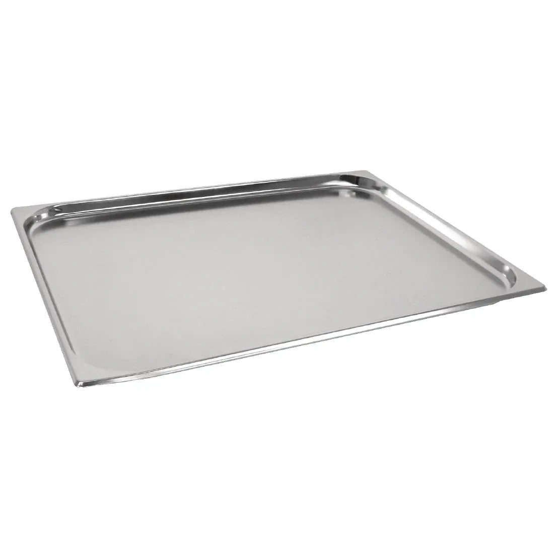 GM316 Vogue Stainless Steel 2/1 Gastronorm Pan 20mm - JD Catering Equipment Solutions Ltd