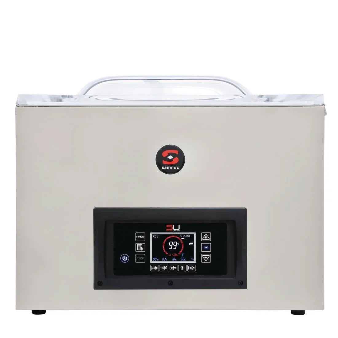 GP976 Sammic 20m³/hr Counter Top Sensor Ultra Vacuum Pack Machine, 420+420mm Sealing Bar SU-520 - JD Catering Equipment Solutions Ltd