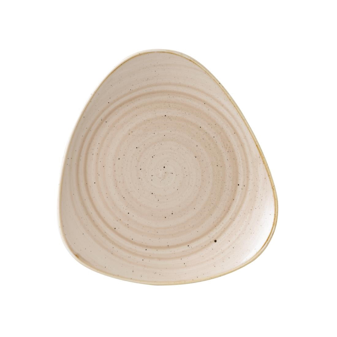 GR939 Churchill Stonecast Triangle Plate Nutmeg Cream 311mm (Pack of 6)