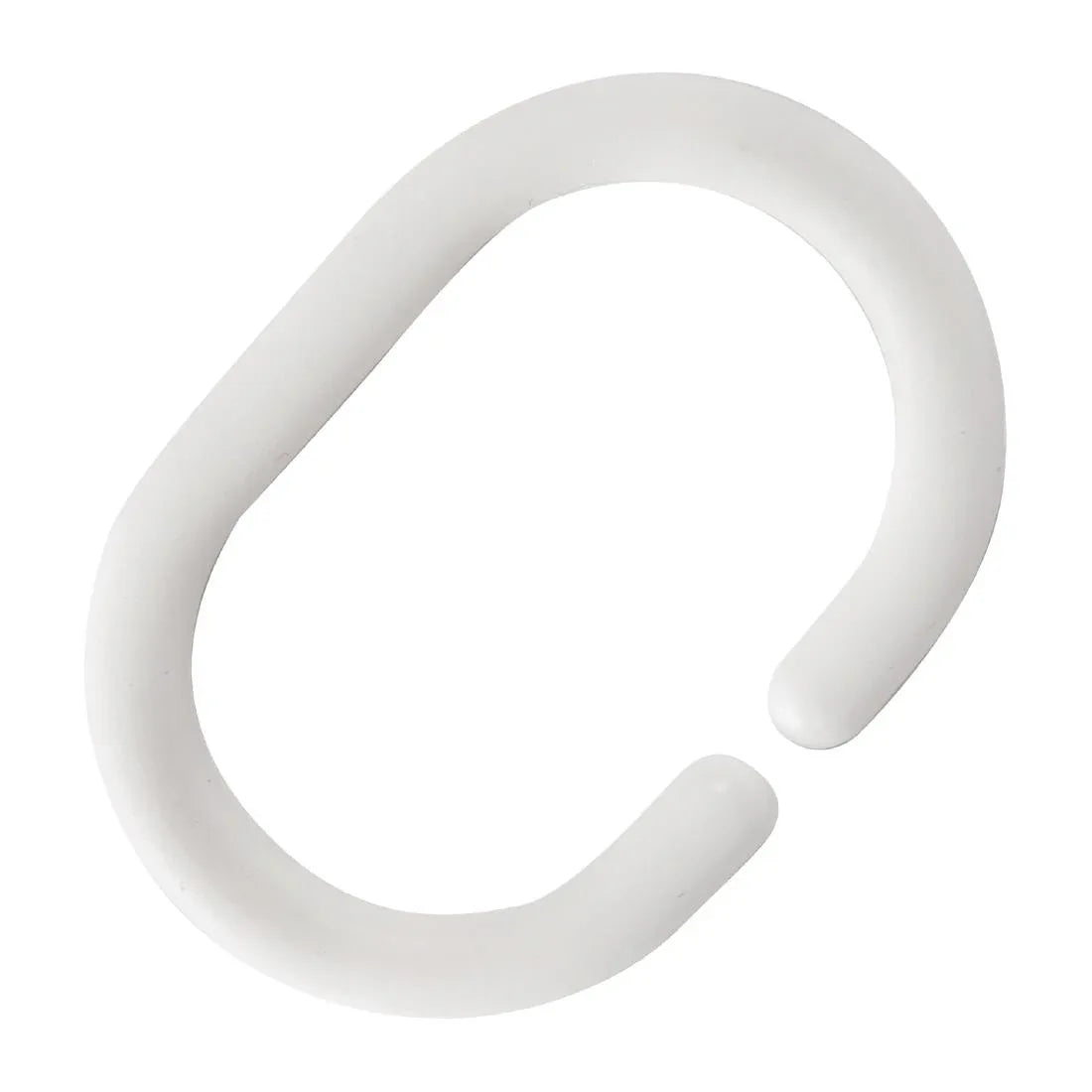GT789 Mitre Essentials May Plastic Shower Curtain Ring (12 pack) - JD Catering Equipment Solutions Ltd