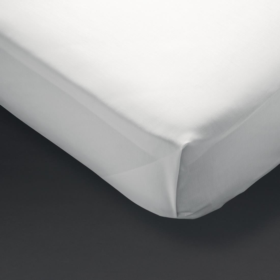 GT869 Mitre Essentials Spectrum Flat Sheet White King Size