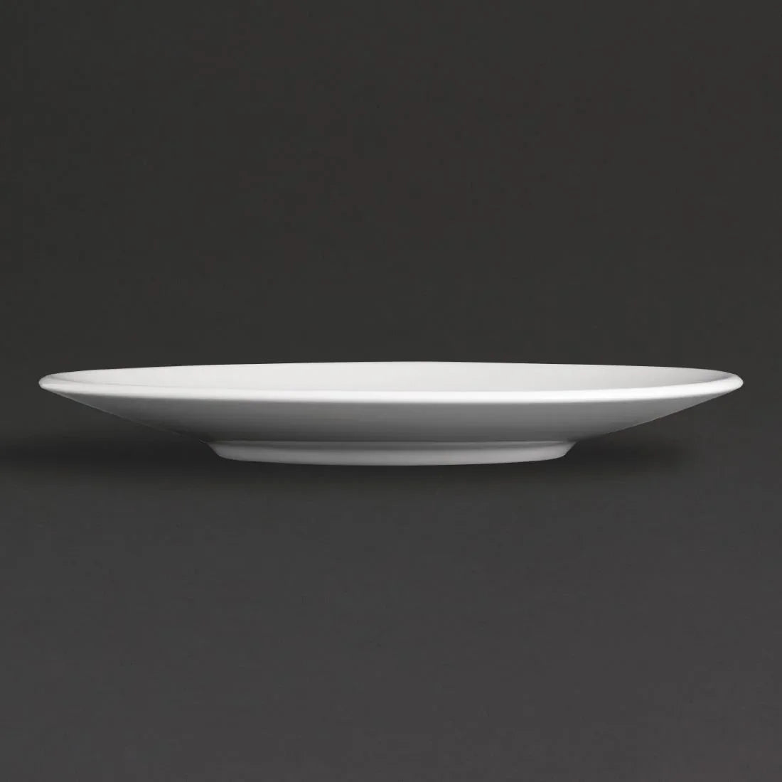 GT928 Royal Porcelain Classic White Tea Cup Saucer 145mm (Pack of 12) - JD Catering Equipment Solutions Ltd