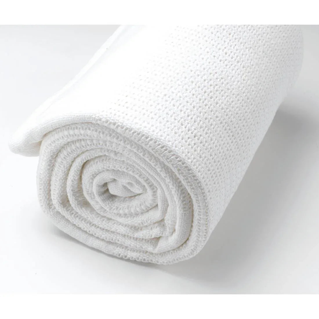 GU400 Mitre Essentials Cellular Blanket White Single - JD Catering Equipment Solutions Ltd