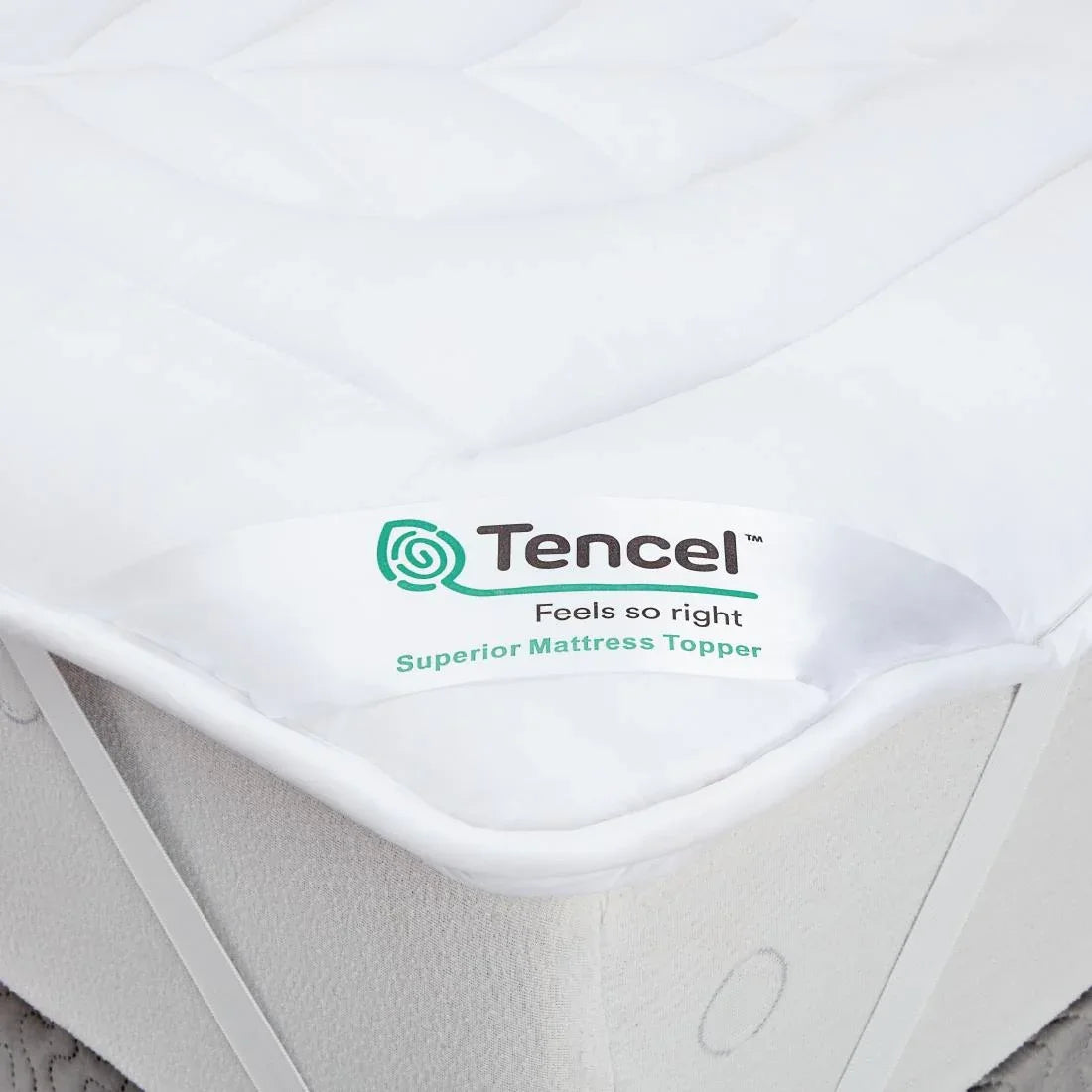 GU500 Mitre Luxury Tencel Superior Mattress Topper Double - JD Catering Equipment Solutions Ltd