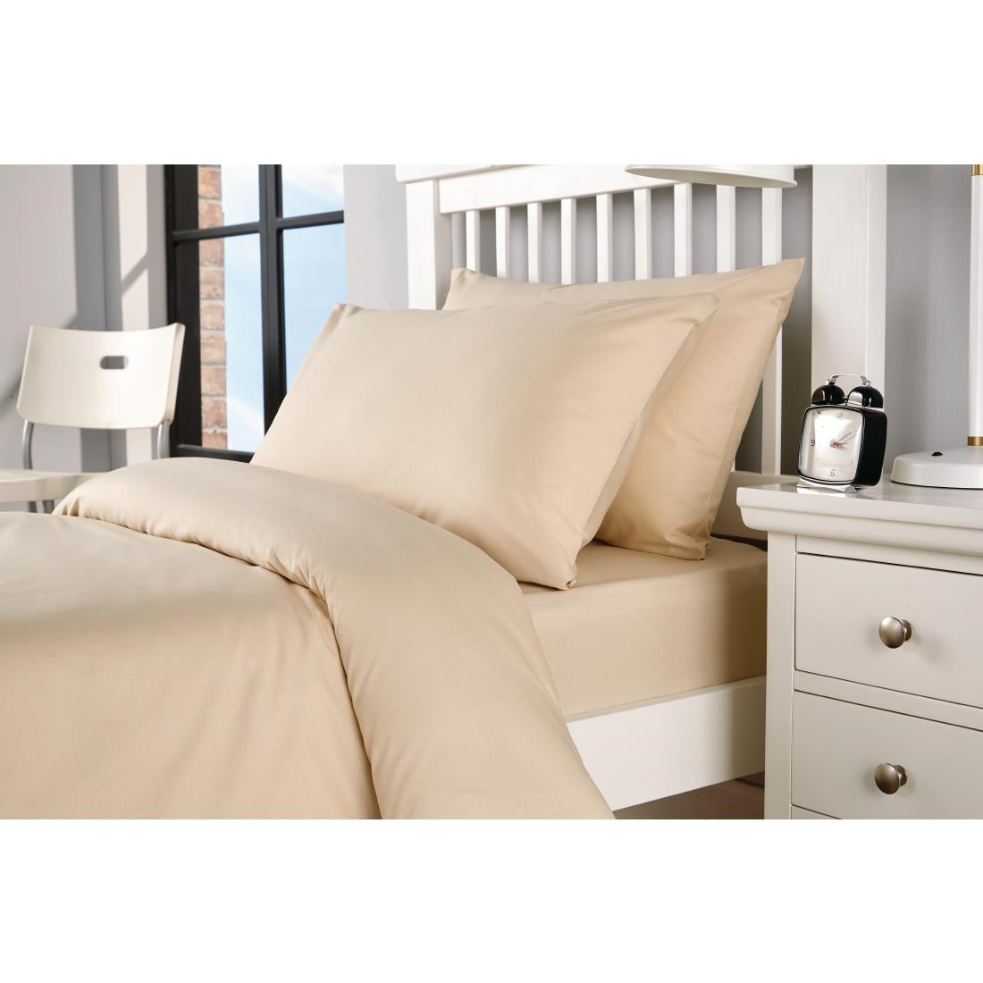 HB921 Mitre Essentials Spectrum Housewife Pillowcase Oatmeal