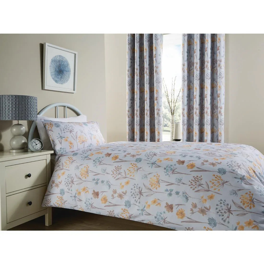 HN752 Mitre Essentials Moorhouse Single Duvet Cover Wedgewood - JD Catering Equipment Solutions Ltd