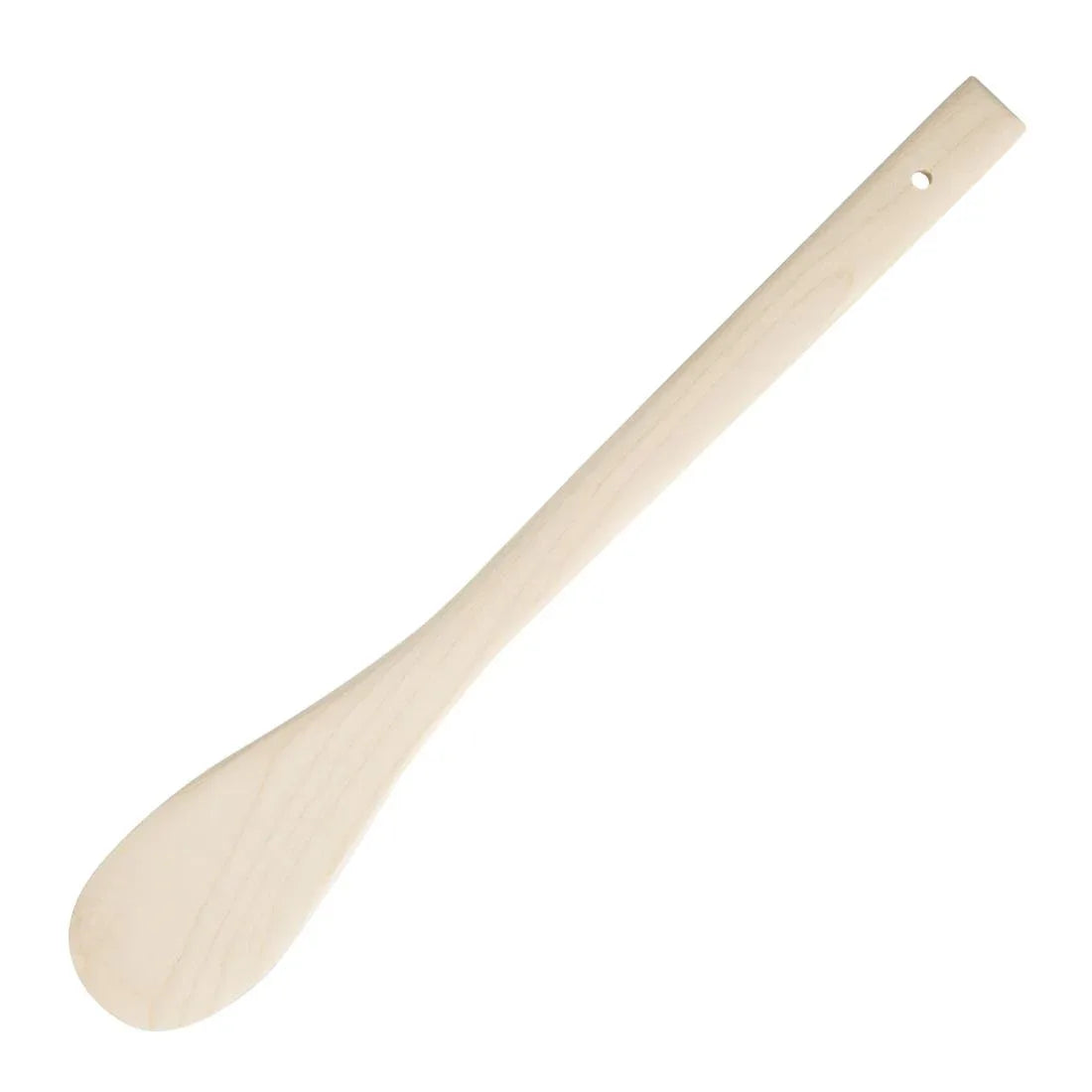 J113 Vogue Round Ended Wooden Spatula 12" - JD Catering Equipment Solutions Ltd
