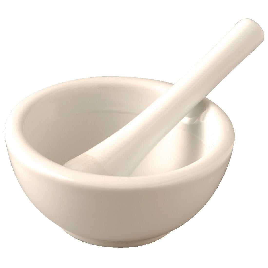 J923 Vogue Porcelain Pestle and Mortar