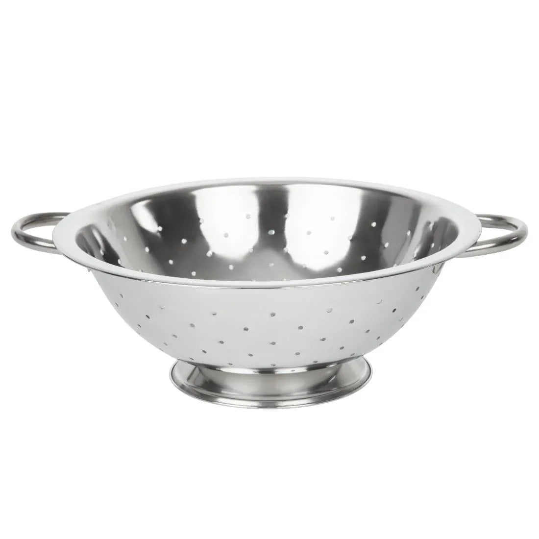 K347 Vogue Stainless Steel Colander 10" - JD Catering Equipment Solutions Ltd