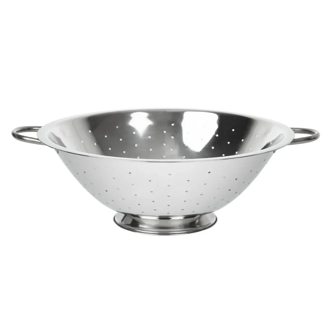 K349 Vogue Stainless Steel Colander 14" - JD Catering Equipment Solutions Ltd