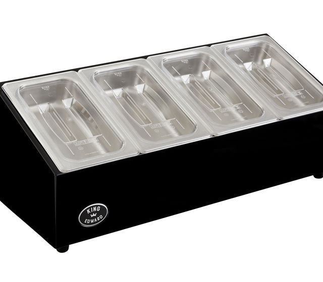 Pizza King Prep Unit PKCS BLK/RED/SS