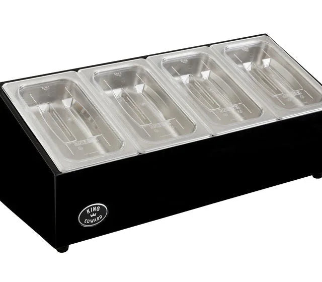 Pizza King Prep Unit PKCS BLK/RED/SS