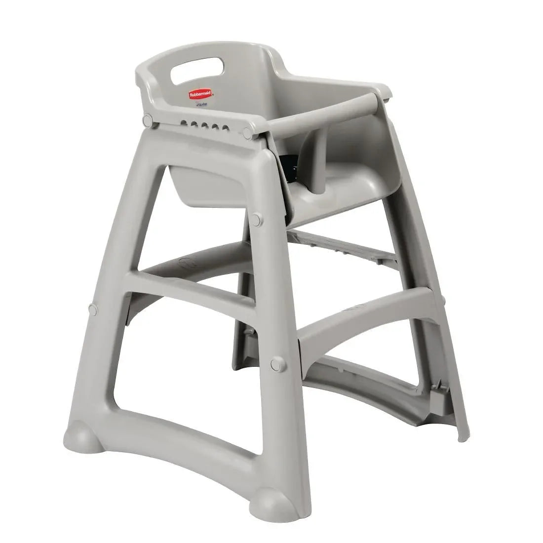 M959 Rubbermaid Sturdy Stacking High Chair Platinum - JD Catering Equipment Solutions Ltd