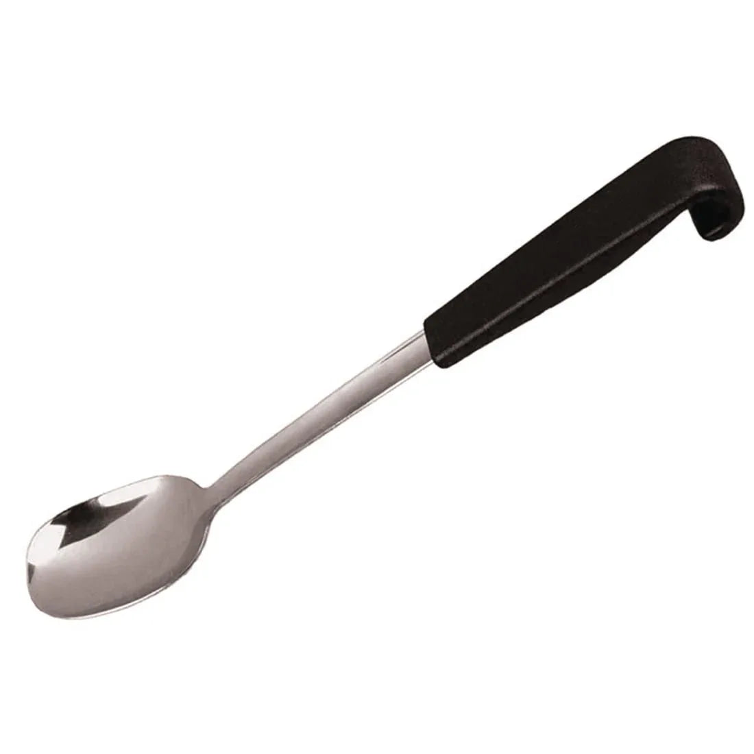 J786 Mermaid Le Buffet Black Handled Salad Spoon 220mm - JD Catering Equipment Solutions Ltd