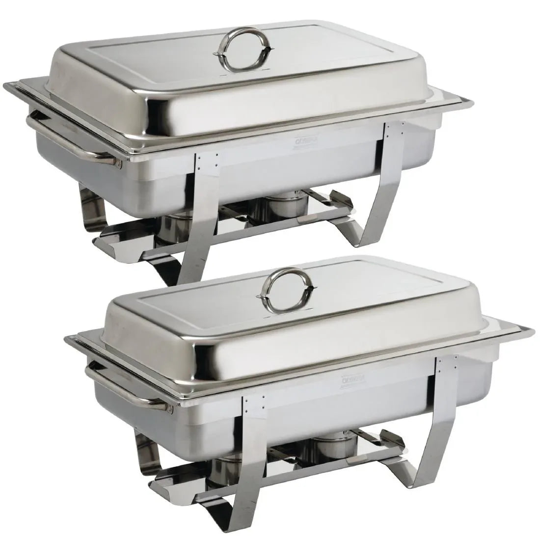 S300 Olympia Milan Chafing Set 1/1 GN (2 pack) - JD Catering Equipment Solutions Ltd