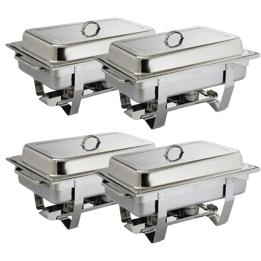 S299 Milan Chafing Set 1/1 GN (Pack of 4) - JD Catering Equipment Solutions Ltd