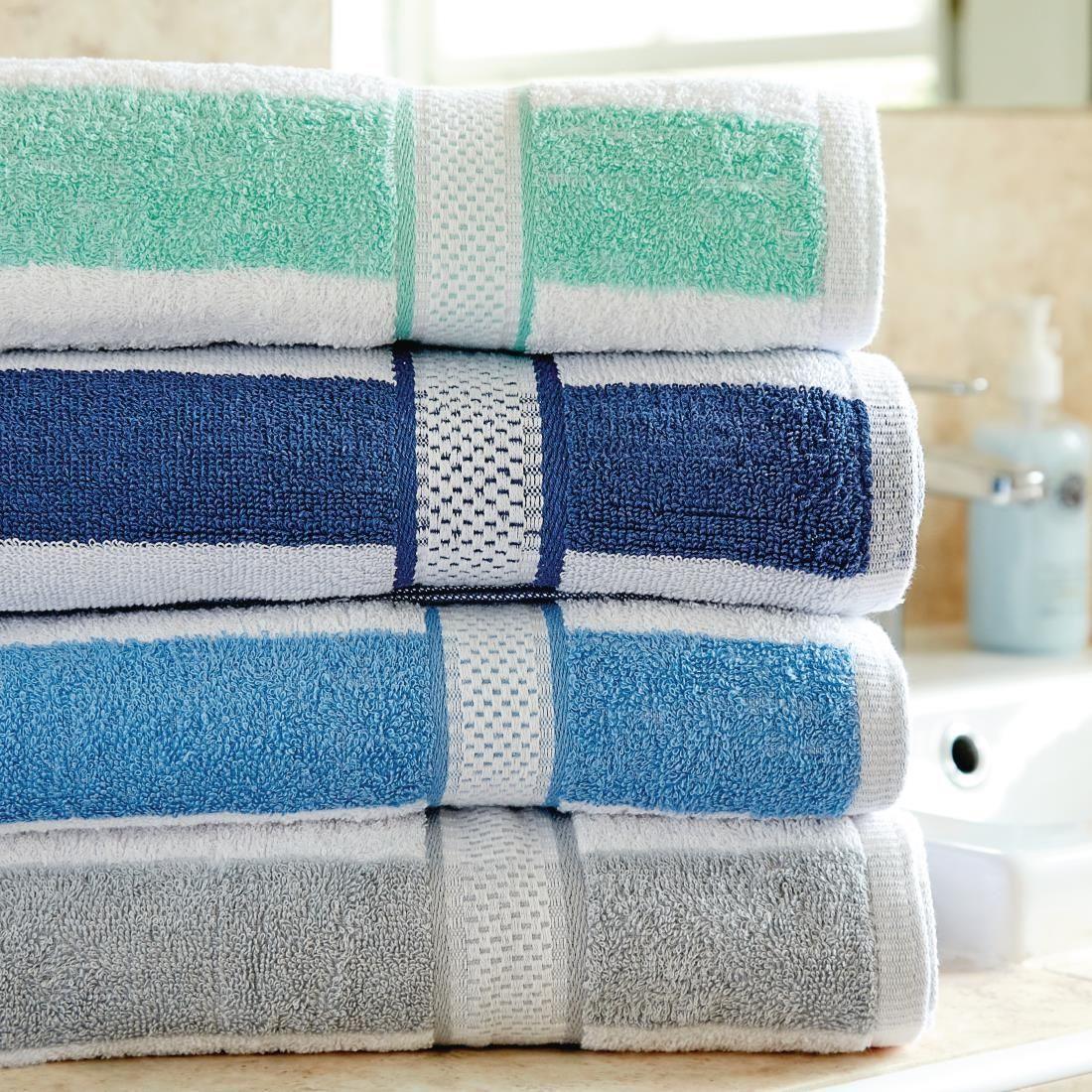 GT890 Mitre Comfort Splash Towel Blue - JD Catering Equipment Solutions Ltd