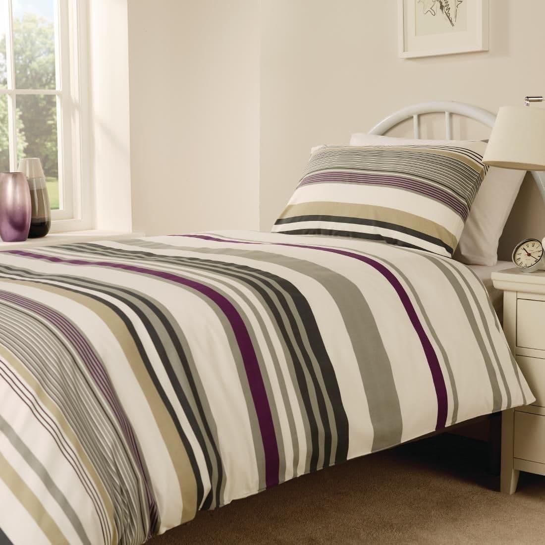 HD139 Mitre Essentials Madison Bedding Set Magenta Single - JD Catering Equipment Solutions Ltd