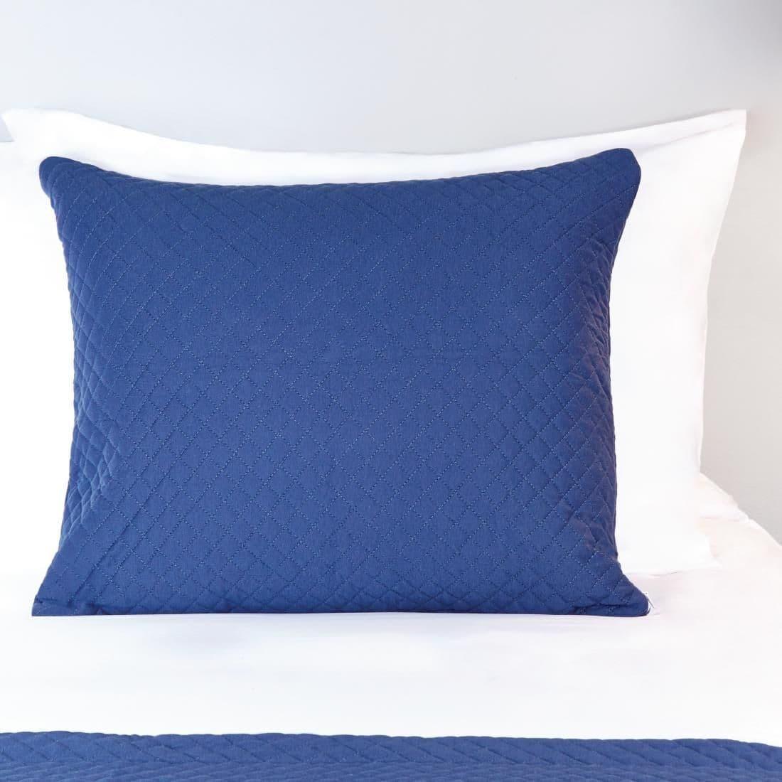 HN840 Mitre Essentials Quilted Waffle Cushion Cover Denim - JD Catering Equipment Solutions Ltd