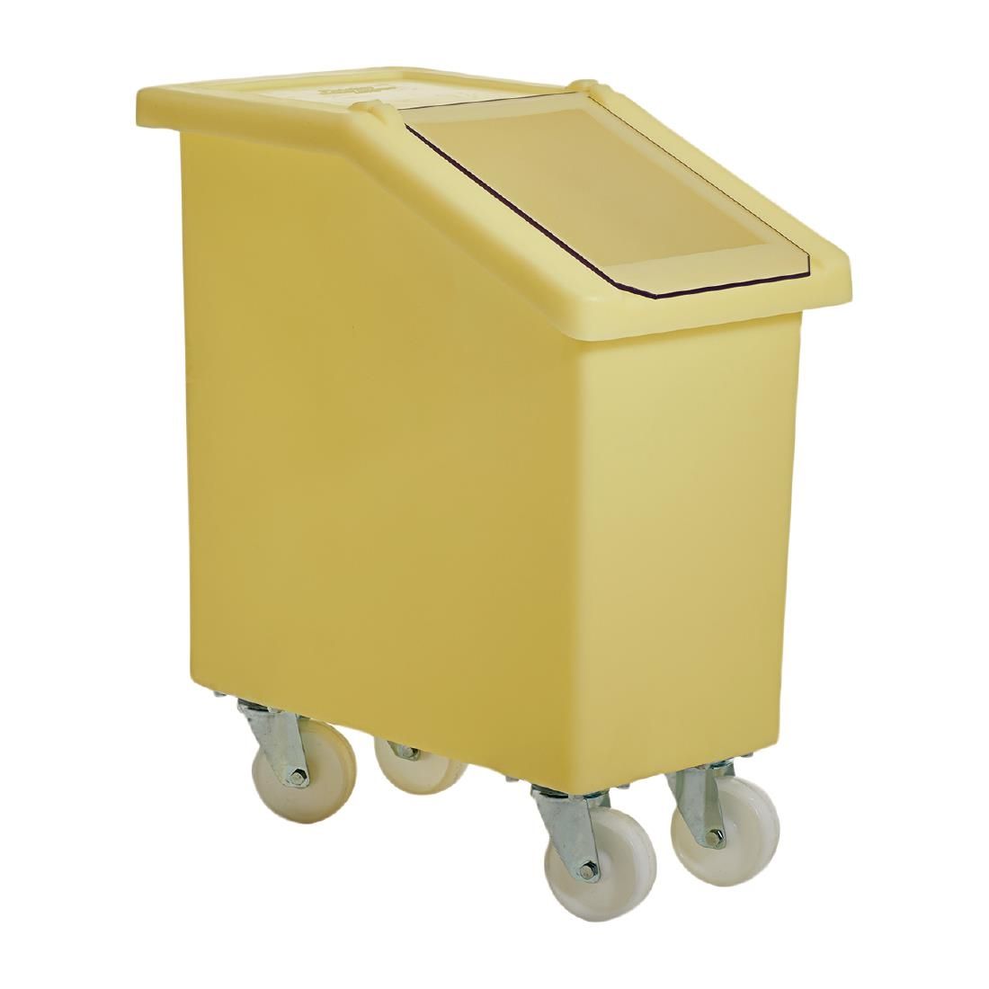 W778 Mobile Ingredient Bin 65Ltr Yellow